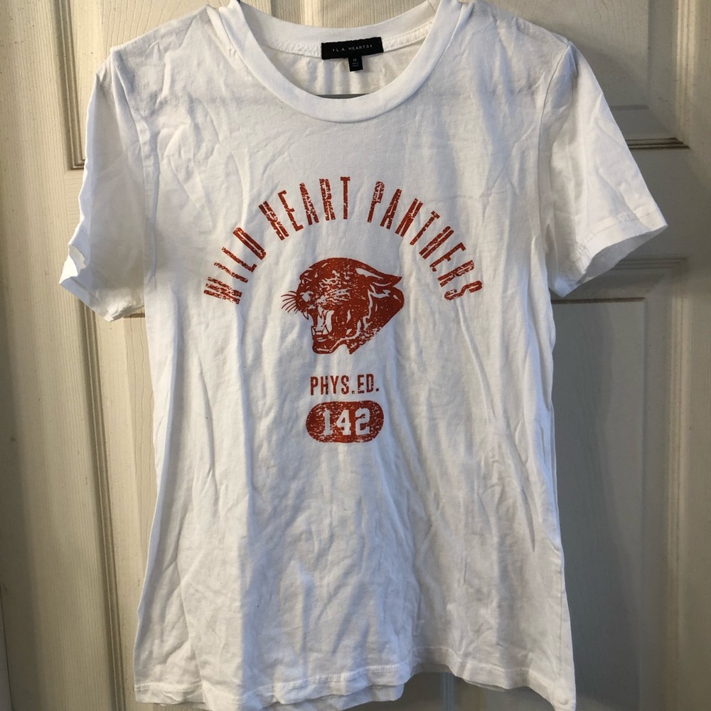 White Graphic Tee from PacSun